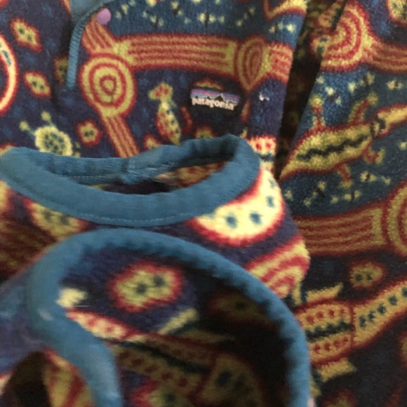 Patagonia men’s vintage crocodile synchilla - Picture 3 of 3